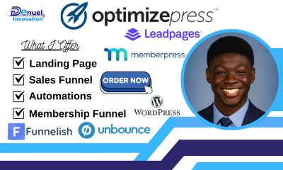 I Will Create Website on Kajabi, Sales Funnel, Webinar, GHL & Online Course Expert