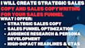 I Will Create Strategic Sales Copy and Sales Copywriting for Your Sales Funnel