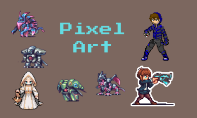 I will create pixel art, sprite sheet, pixel background, pixel character animation