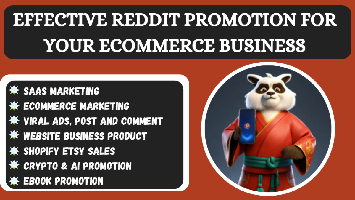 I will reddit post management for ecommerce ai website app iptv saas crypto product