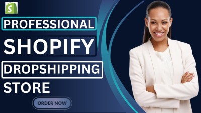 I Will Build a High Converting Shopify Dropshipping Store with Winning Products