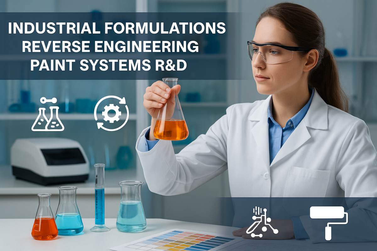 I will develop industrial chemical, reverse engineering, paints formulation and testing