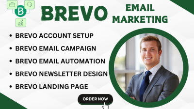 Design Brevo Email Marketing Newsletter Template, Get All Bravo Services