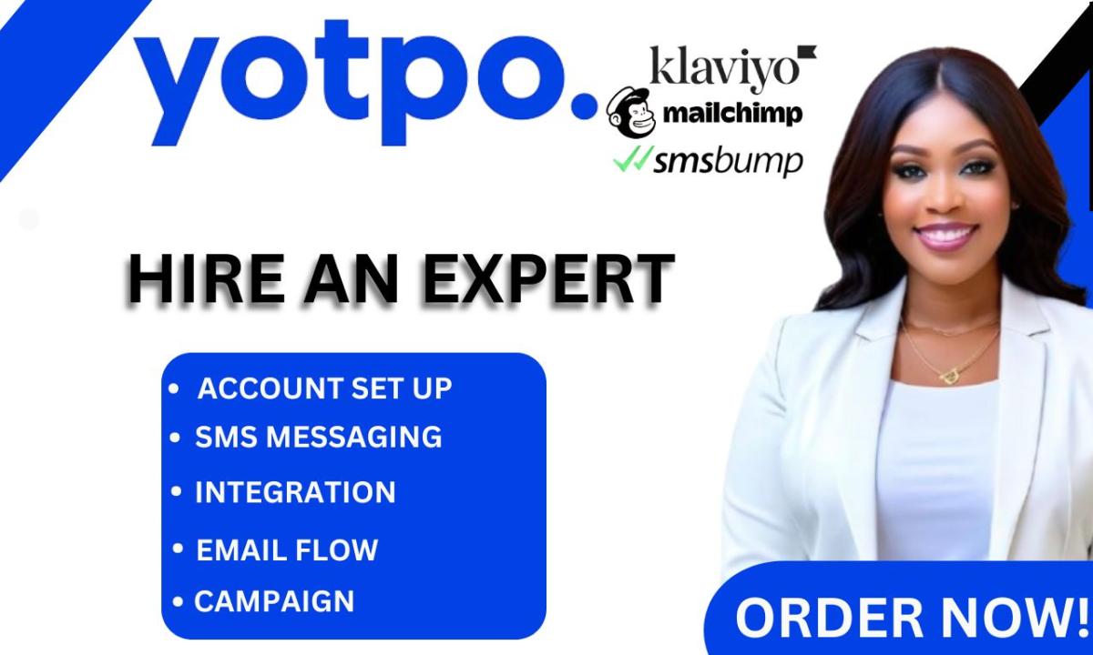 Yotpo Campaign Automation, SMS Bump, Klaviyo Yotpo Flow & Shopify Integration Expert