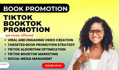 I will do viral BookTok promotion video, TikTok ebook promotion, Amazon KDP ads