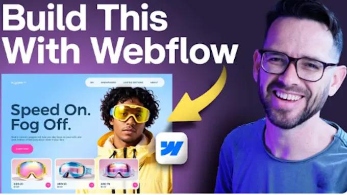 I will design, develop or redesign a custom Webflow website or landing page