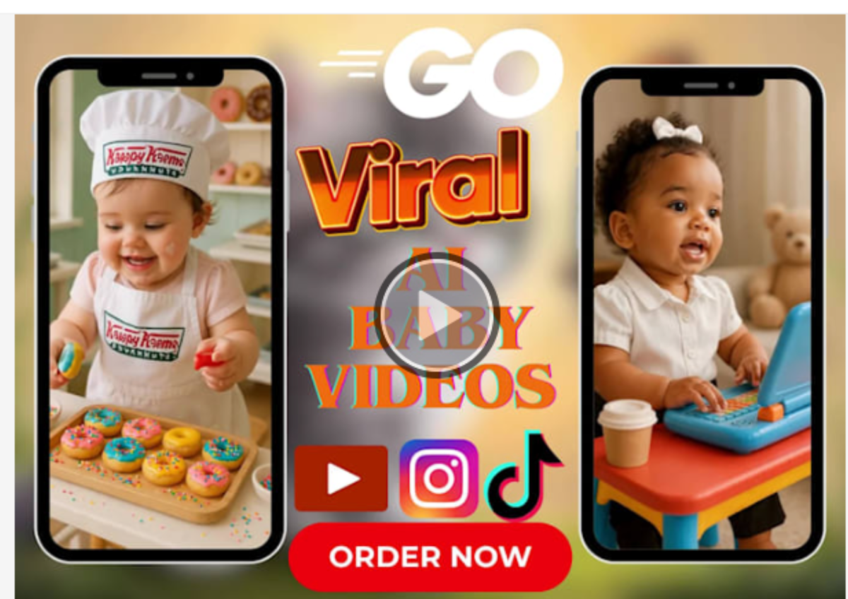I will do viral AI baby talking video, AI baby podcast, AI talking avatar, AI podcast