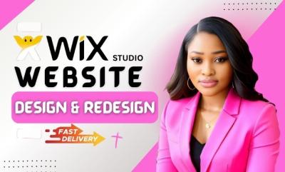 Professional Wix Website, Wix Studio Website, Wix Website Redesign & Wix E-commerce Website Services