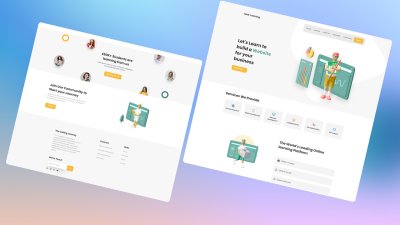 I will create a responsive landing page using ReactJS, Next.js, and Tailwind CSS