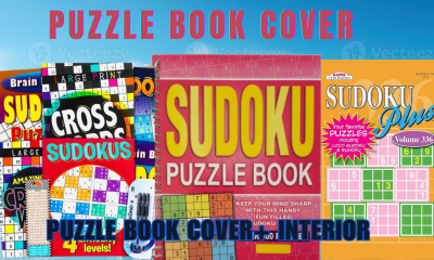 I will create Sudoku, Crosswords, Word Search Puzzle Books Hardcover, Adobe InDesign