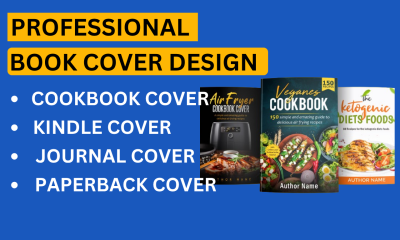 I will do InDesign layout, Sudoku, eBook conversion, Notebook and Cookbook cover design