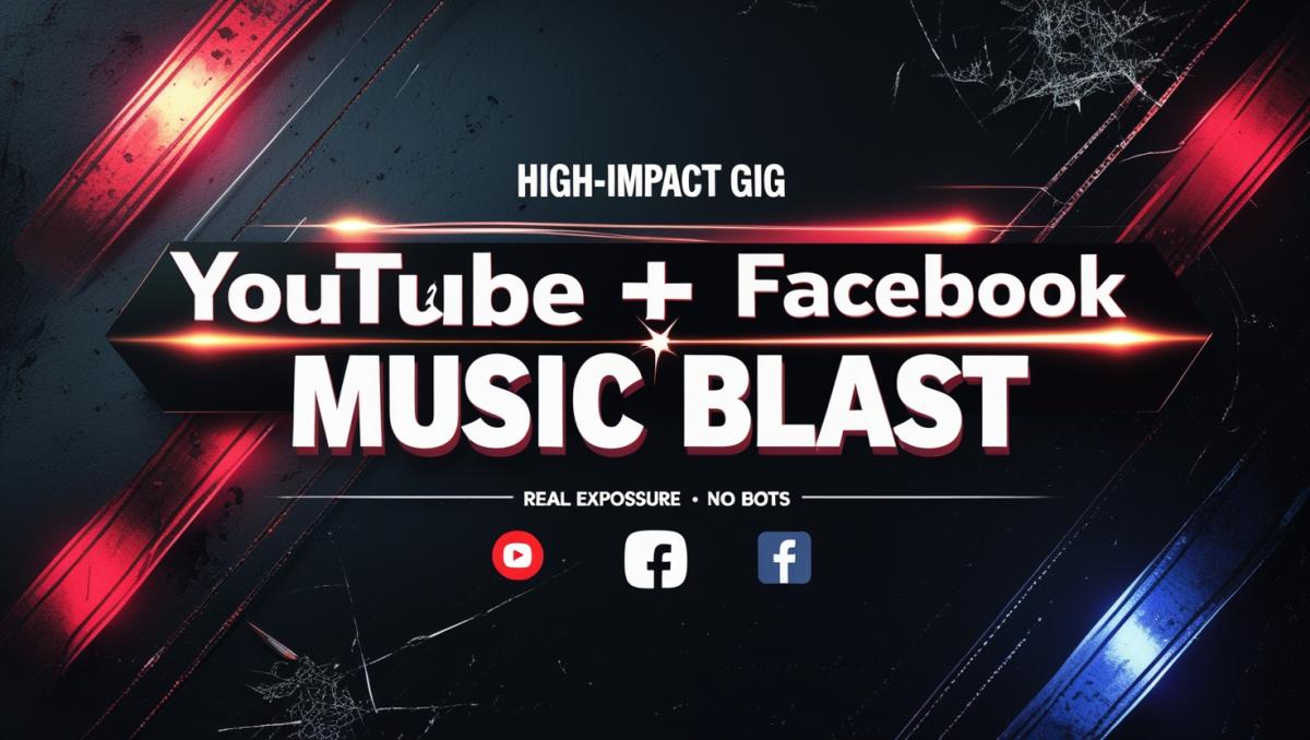 I will boost your rock or EDM music video to real fans on YouTube and Facebook