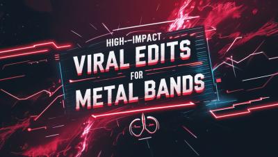 I Will Explode Your Metal Music Video into Viral TikTok, Reels, and Shorts