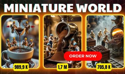 Create AI Miniature Videos | Mini Chef AI Trailer | Mini Worker AI | Health Videos