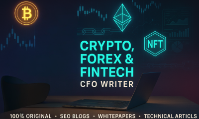 I will write SEO crypto forex fintech cfd web 3 blockchain articles or blogs