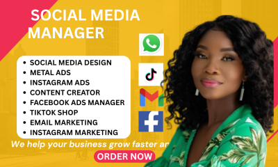 I Will Design Social Media Posts, Canva Templates, Website Design for Your Brand
