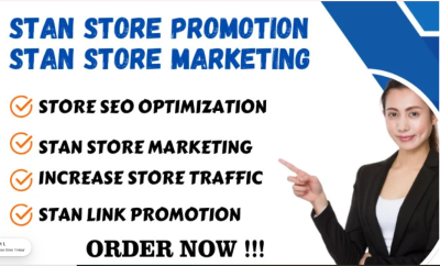 I will stan store setup, stan store funnel design, stan store Instagram, stan store VA