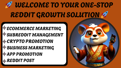 I will manage Reddit post for ecommerce business, app, IPTV website, AI app, product link