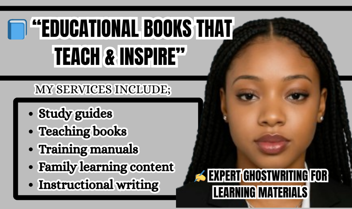 I Will Ghostwrite Educational Books, Manuals, or Guides Professionally