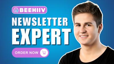 I will setup beehiiv newsletter beehive landing page design beehiiv ai newsletter