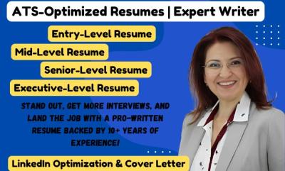 I will write executive resumes for C-Level Executives: CEO, CFO, ECQs, and Resume Writing