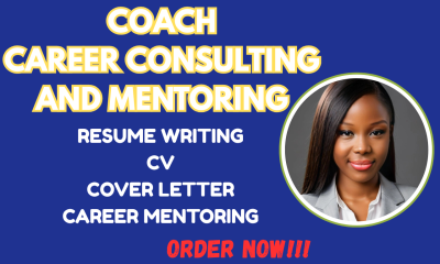 I Will Craft a Standout Resume and Offer Expert Career Consulting