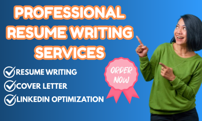 I will write professional resume CV cover letter and optimize LinkedIn