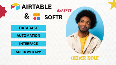 I will Airtable Database, Airtable Automation, Airtable Interface, Glide & Softr Expert