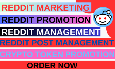 Do Reddit Post Management for Crypto Memecoin Token E-commerce Business Website
