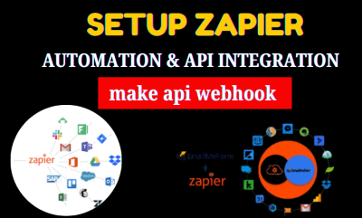 I will setup Zapier, Make.com, Integromat automation integration on CRM, Webhook, API