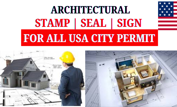 I will do PE Stamp Licensed Structural Design & Structural Engineer Drawings for City Permits
