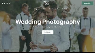 I will design Squarespace Photography Website, Portfolio Website, Wix Wedding Website