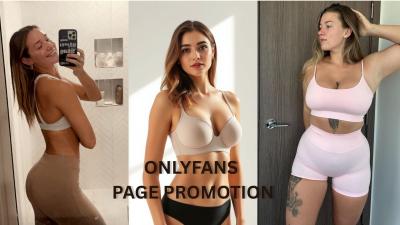 I will OnlyFans Page Promotion Social Media Marketing Fanvue