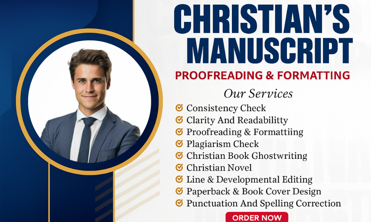 I Will Edit Your Christian Book, Proofread, Format, Novel, Prayer Journal, Book Design