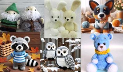 I Will Crochet Pattern Amigurumi Crochet Pattern Knitting Pattern Plushie