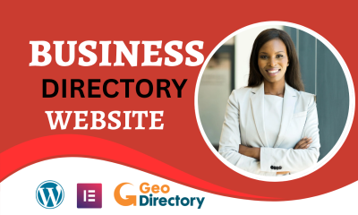 I will build WordPress business directory website GeoDirectory HivePress ListingPro