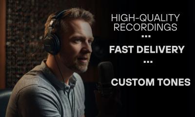 I will deliver studio quality British English voiceovers for ads and videos