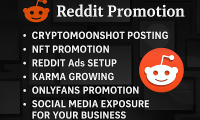 I will do Reddit post for OnlyFans AI page CBD website vape product link management