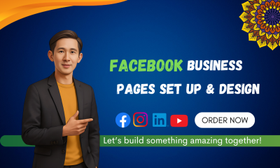 I will professionally build your Facebook business page for growth