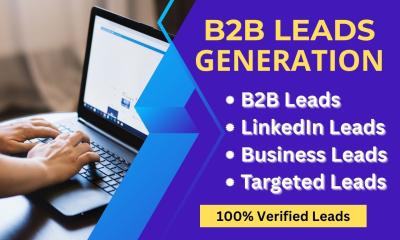 I Will Do B2B Lead Generation, Targeted Business Leads, and Email List Building
