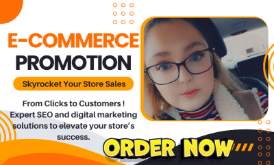 I will promote your Etsy, Shopify, eBay, promotion, Amazon, Depop, eCommerce marketing