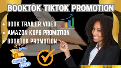 I Will Promote Your Book or Ebook on My BookTok TikTok Account