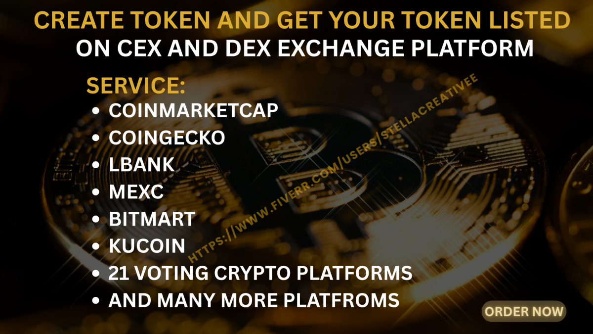 I Will Fast Track Your Token, ICO Listing, Coin Listing on CoinMarketCap & CoinGecko