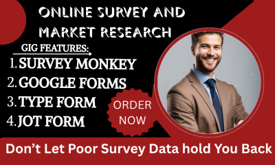 I Will Fill Online Survey with Organic Respondents