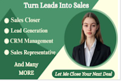 i will professional sales closer, sales representative, salesperson, sales agent, sales