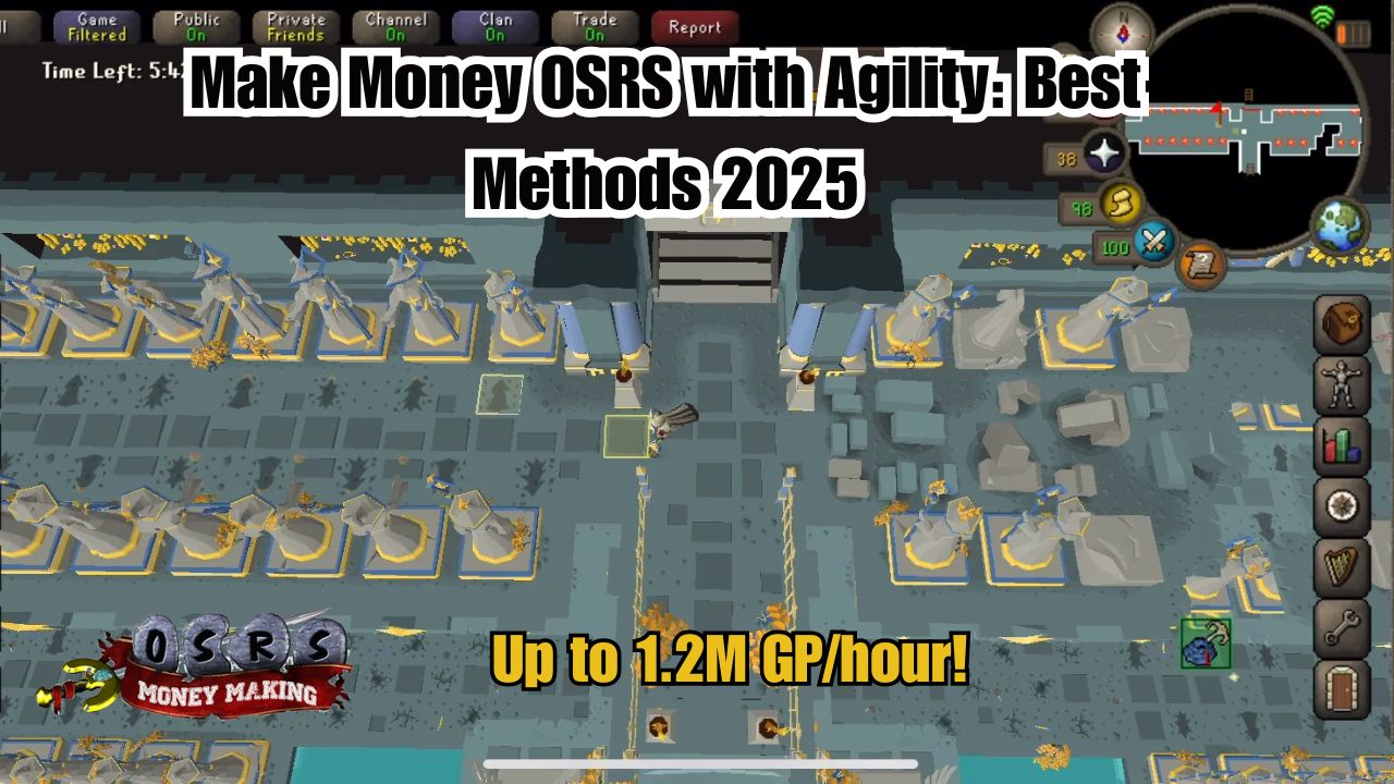 Make Money OSRS with Agility: Best Methods 2025