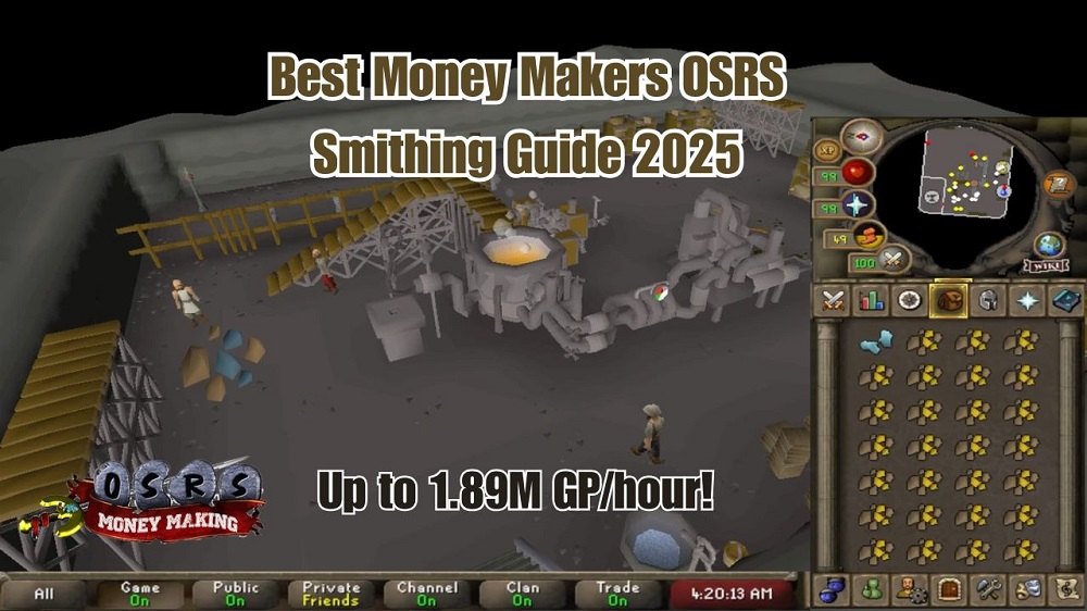 Best Money Makers OSRS: Smithing Guide 2025