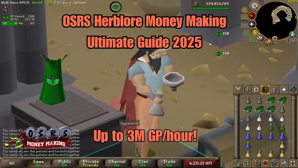 OSRS Herblore Money Making: Ultimate Guide 2025