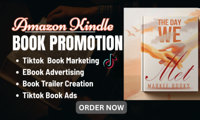 I will viral tiktok book ads booktok promotion amazon kdp book advertising book rank
