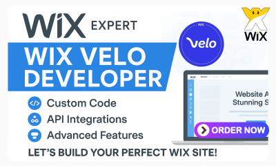 I will be your expert Wix Velo developer for API integration and Wix business website
